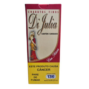 CIGARRILHA DI JULIA - Caixa com 5 Cigarrilhas
