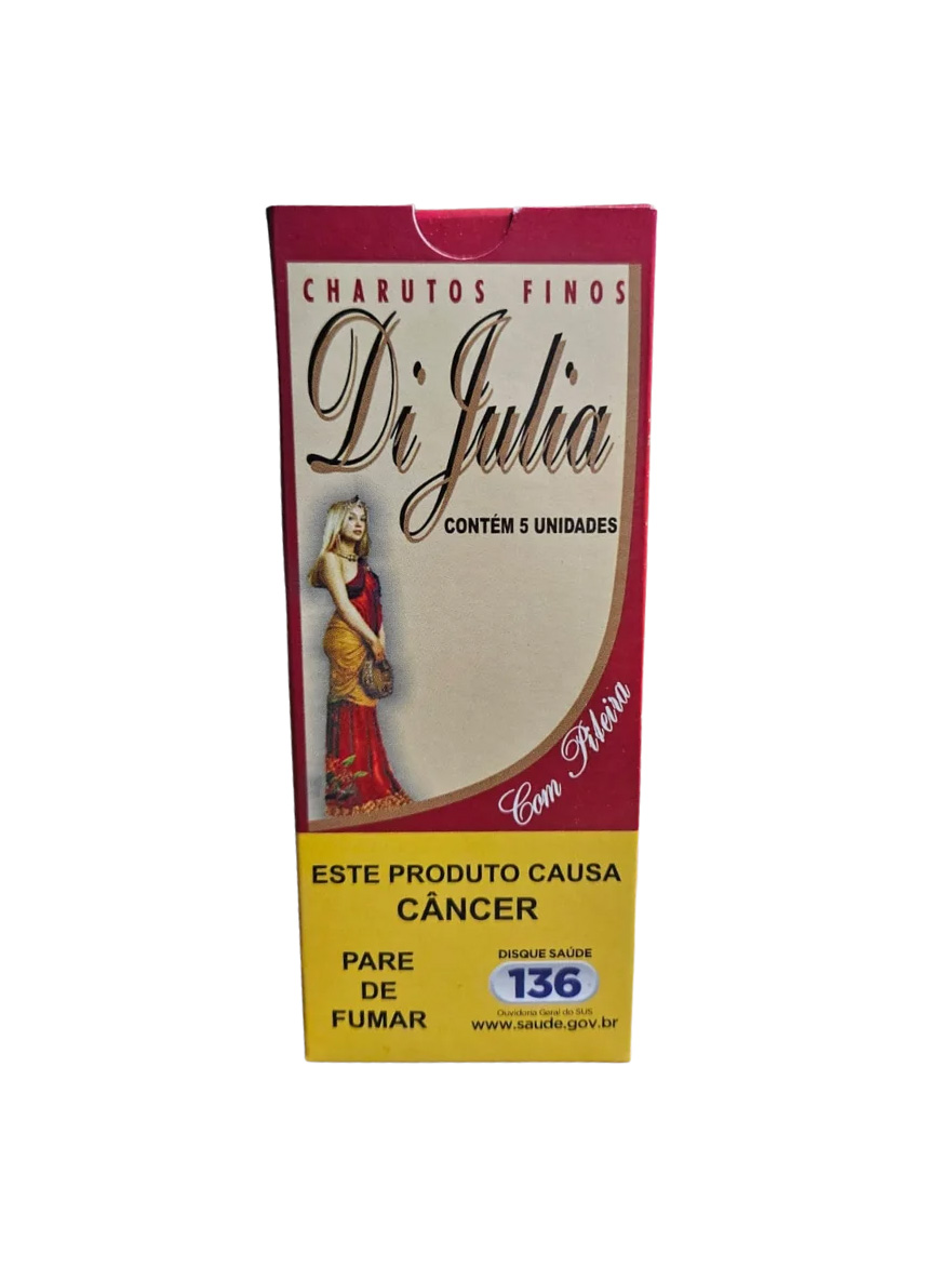 CIGARRILHA DI JULIA - Caixa com 5 Cigarrilhas