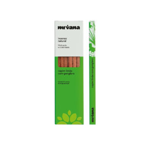 INCENSO NATURAL NIRVANA CAPIM LIMÃO COM GENGIBRE