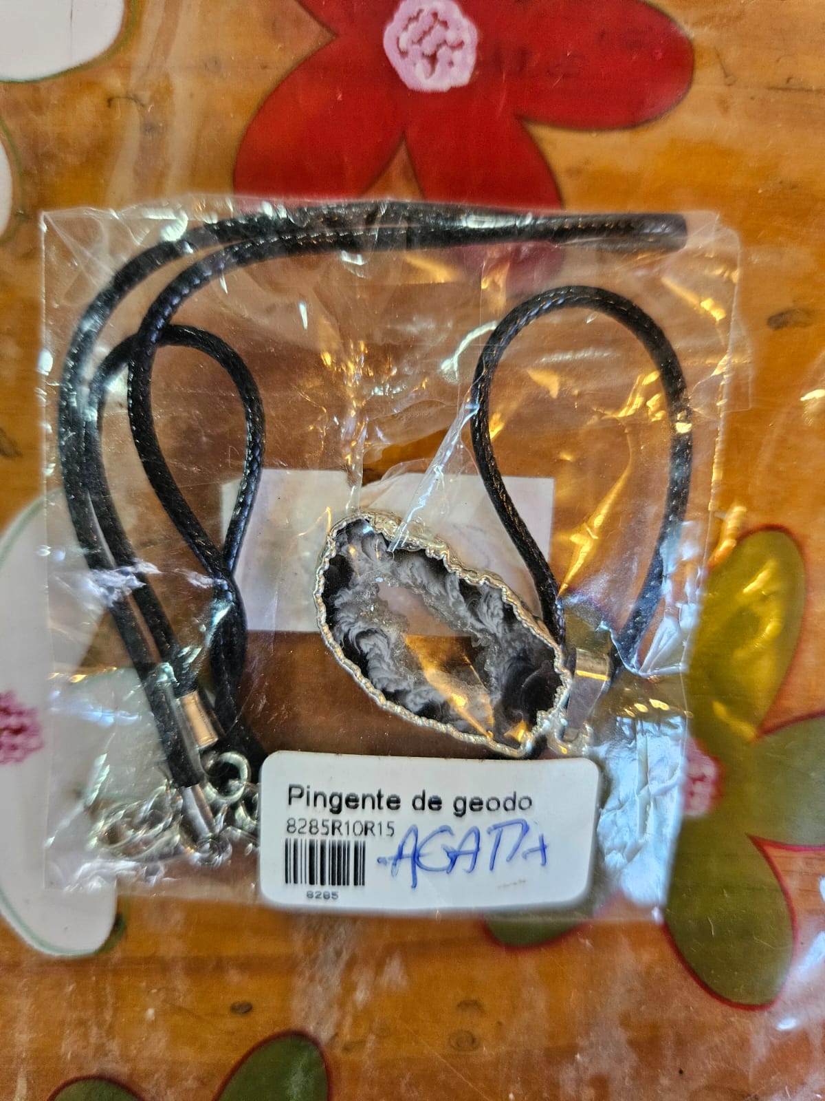 PINGENTE GEODO DE ÁGATA - Imagem 2