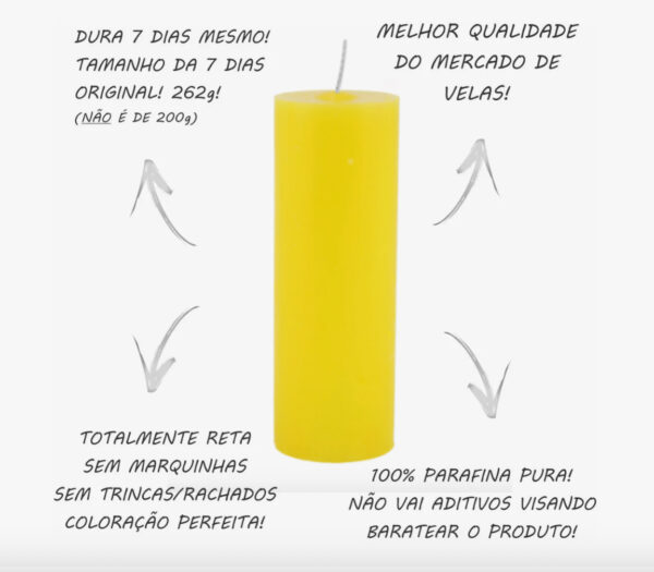 VELA SETE DIAS DE MEL - Imagem 3