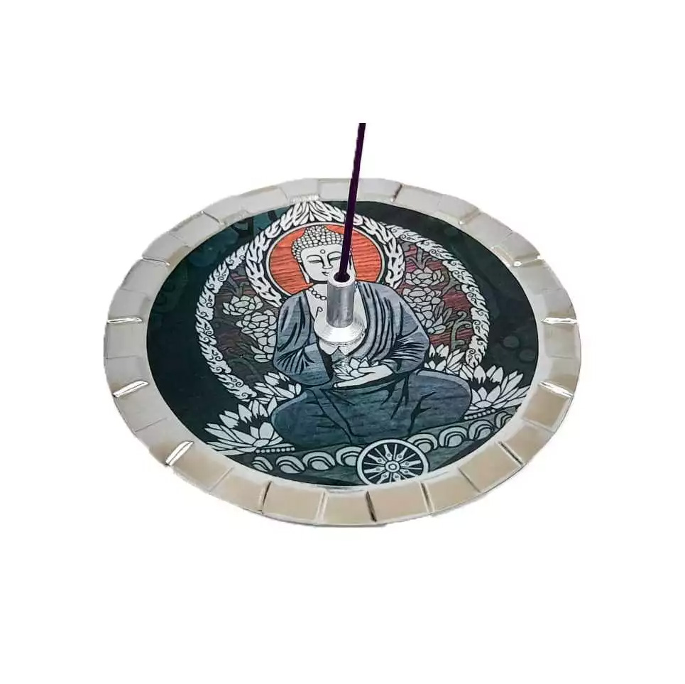 INSENSÁRIO PORTA INCENSO LATÃO - Imagem 3